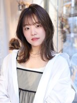 エムスラッシュ ソル センター南(M.SLASH SOL)&nbsp;ワンカール/外ハネ/くびれヘア/グレージュカラー/SOLセンター南