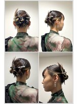 タイトヘアセット　デザインヘアセット【リリー新宿】
