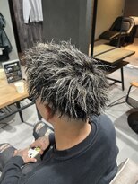 スウェル 柏店(Swell)&nbsp;ホワイトメッシュ×ツイストパーマ