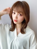 シルクレイ 高田馬場(Silk-lei) ♪大人可愛いくびれヘアミディアムレイヤー20代30代40代高田馬場