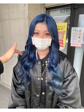 ガルボ ヘアー(garbo hair) ハイトーン大人可愛い20代30代40代