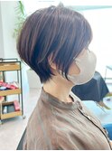 絶壁解消ショート×ひし形小顔×30代40代50代×ショートボブN