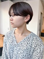 アイティーバイアルバム 松戸店(IT by ALBUM)&nbsp;アッシュブラックグレージュカラー美髪_ba494091