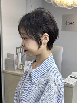 エトラ 渋谷店(etora) 小顔◎大人ショートボブ丸みショートカットマッシュショート
