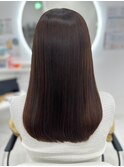 自然な縮毛矯正/艶髪ストレート