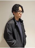 men's perm style