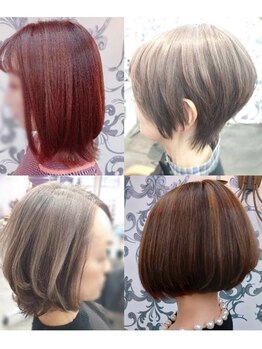 コアフールソレイユ(coiffeur SOLEIL)の写真/【髪質改善/新道東】明るい白髪染め・白髪ぼかし◆ダメージを最小限に抑えながらしっかりした発色を実現☆
