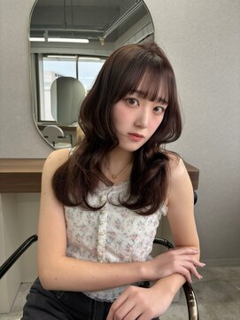 ボタン ハカタ(VOTAN hakata) 【votan yui】ブラウンカラー×レイヤーカット