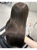 韓国風透けるオリーブグレージュ