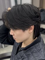 アンバー(UMBER)&nbsp;韓国風カルマパーマ×センターパート