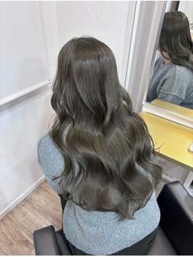 エトバイイオエ(et by ioe) 前髪/アンブレラカラー/こなれミディ/髪質改善/イメチェン