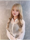 #プルエクステ#エクステ#ブロンド#ハイトーン#ギャル#名古屋