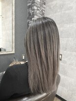 アスフィーダ(A'sfida) くすみベージュエアタッチバレイヤージュ