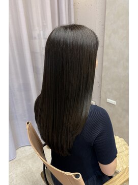 ラメル(RAMEL) 艶髪ロング　赤み消しカラー