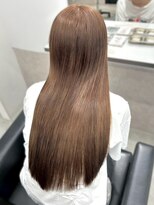 ロイオブジゼル(roi of GiseL)&nbsp;ロング ハイトーン ダブルカラー ミルクティーベージュ 10代20代