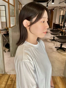 アカラ(acala) 小顔カットロブ【イルミナカラー/髪質改善/ボブ/韓国】