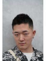 クロムトウキョウ ザ バーバー ネオン 新宿店(CHROM TOKYO the Barber ne/on)&nbsp;束感フェード