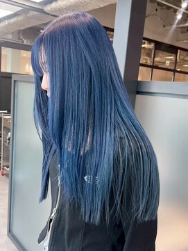 アルバム 渋谷パルコ(ALBUM) 顔周りレイヤーロング韓国ヘアおくれ毛ブリーチ_ba555993