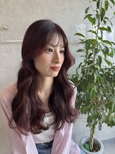リベラルヘアー(Liberal hair)&nbsp;pink beige×前髪顔周りカット