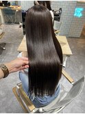 【髪質改善】ブリーチ毛対応ストレート×うる艶ロング