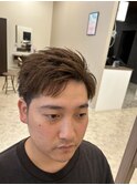 アップバングショート