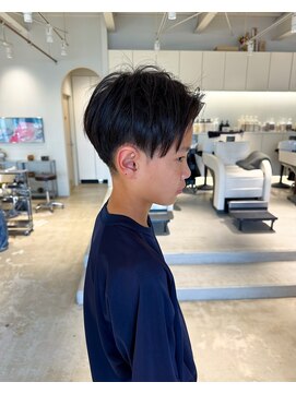 グリーン(green) 小学生男子センターパートショート