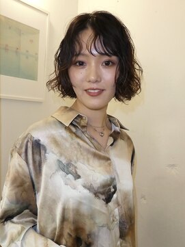 レコ 渋谷(LECO) ボブパーマ.ショートボブカット.ケアパーマ.ニュアンスパーマ