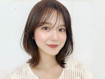 トリコ 柏(tricot)の写真/【柏駅徒歩4分】肌の色をワントーン明るく見せる[tricot]の透明感カラー♪いつもより素敵な印象に。【柏】