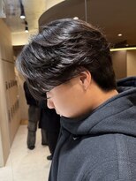 ロンドリメゾン 原宿(Lond re Maison.)&nbsp;men's/顔周り/ニュアンスパーマ/黒染め/韓国/ダウンパーマ23