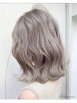 シェリ ヘアデザイン(CHERIE hair design)&nbsp;ボブ×ホワイトカラー［福岡/天神/大名/ホワイトカラー］