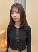 【snuw_ayano】オリーブグレージュ/レイヤーカット