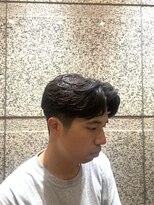ヘアモードキクチ 日本橋室町店&nbsp;日本橋室町　理容室　ウェーブパーマ