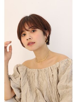 エクリ シセイドウ 麻布十番店(equri×SHISEIDO) 【麻布十番】大人の丸みショートスタイル