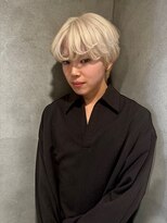 リンドトウキョウ ウメダ(LINDO TOKYO)&nbsp;ホワイトブロンド/ メンズカット