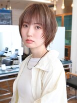 アイビー 吉祥寺(aivee) 丸みショートカット/大人ショートボブ/ハイライト