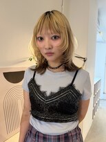 ニコフクオカヘアーメイク(NIKO Fukuoka Hair Make)&nbsp;《NIKO》ギザバング.お顔まわりレイヤーカット福岡天神