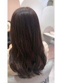 ピンクベージュ/ロング/ふわふわ巻き髪