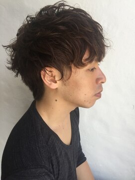 ビグディーサロン(BIGOUDI SALON) ラフカールマッシュツーブロック