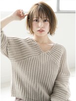 ラノバイヘアー(Lano by HAIR) 【Lano by HAIR】関亜梨佐 黒髪暗髪アッシュ小顔ショート
