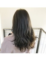 ループ(LOOP) 外国人風カーキアッシュカラー