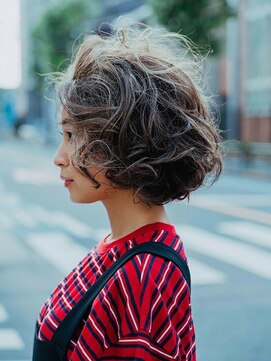 カラーサロンビスカリア 相模原エリア 淵野辺駅店(Color salon Biscaria) ボブ☆大きめカール☆大人可愛い[淵野辺/淵野辺駅][学割U24]