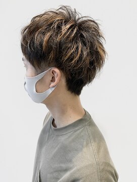 クレーデヘアーズ 周南久米店(crede hairs) ツーブロックナチュラルショート