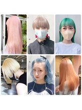 【takuya】 オリジナルのカラーレシピとテクニックでブリーチ一回で作るペールトーンカラーが得意です。