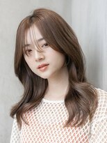 ドットハリス(.Hallis) 大人かわいい/小顔/ミディアムレイヤー/20代30代40代