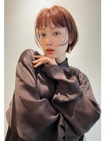 ロンドプロフィール 浦和(Lond profil)&nbsp;中川陽南子【前髪があまり似合わせカット切りっぱなしボブ】