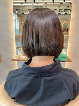 ロンド 銀座(Lond) 【春日美月】艶ストレート×まとまるボブ