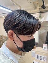 グラスバイネオリーブ 大倉山駅前店(grace by neolive)&nbsp;センターパート＋毛流れパーマ