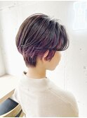 ［HELM渋谷］ショートヘア×インナーカラー☆