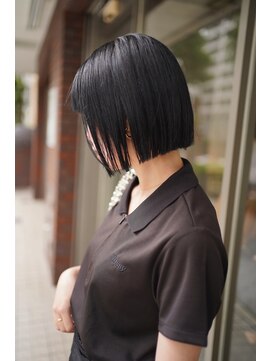 ハマモト 切りっぱなしボブ