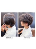 20代30代40代メンズフェザーマッシュ束感アッシュ好感度